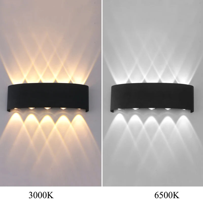 HavenGlow Waterproof Wall Light