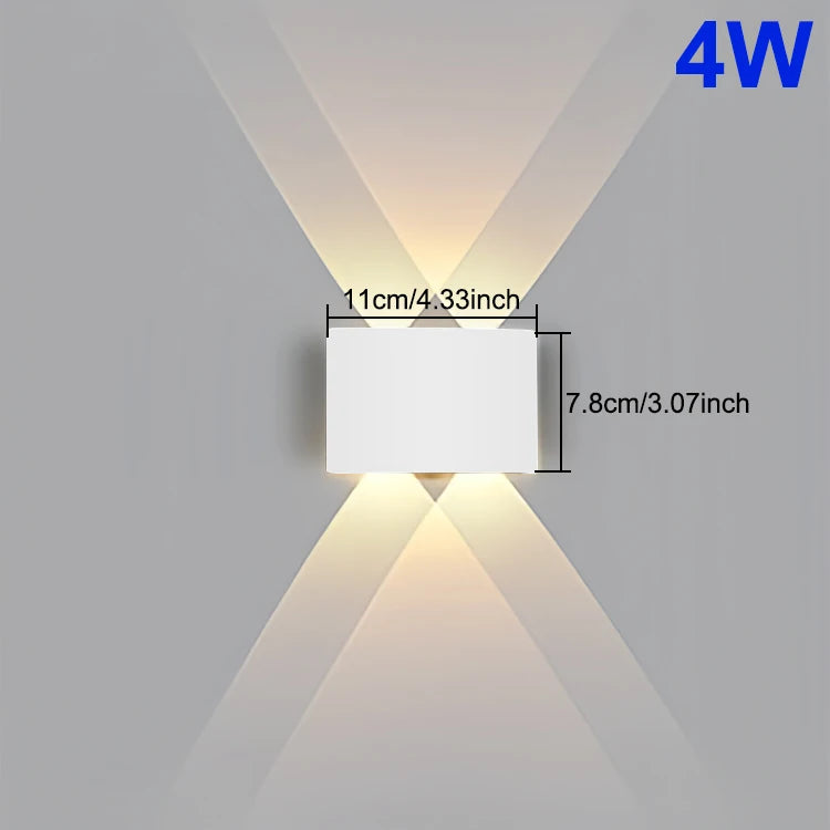 HavenGlow Waterproof Wall Light