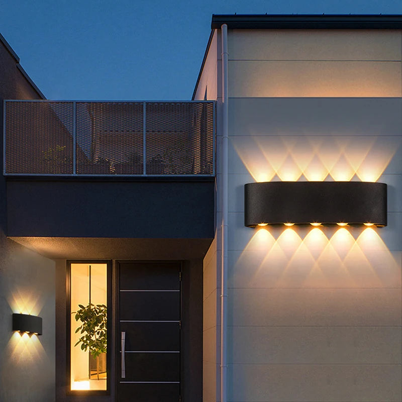 HavenGlow Waterproof Wall Light