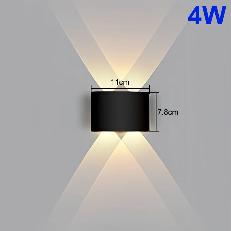 HavenGlow Waterproof Wall Light