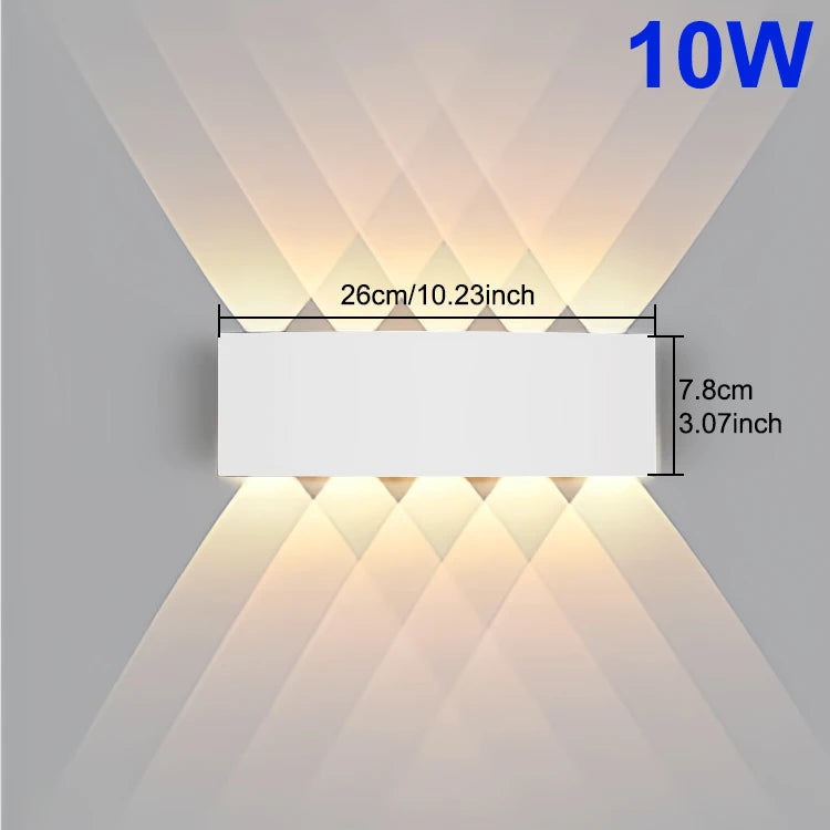 HavenGlow Waterproof Wall Light