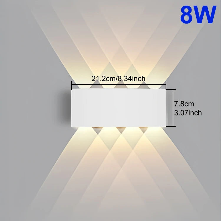 HavenGlow Waterproof Wall Light